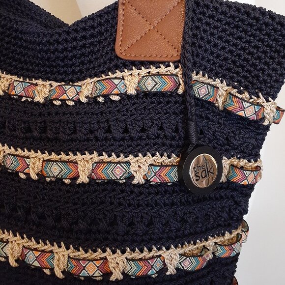 the Sak Woven Ribbon Shoulder Bag - Picture 4 of 16